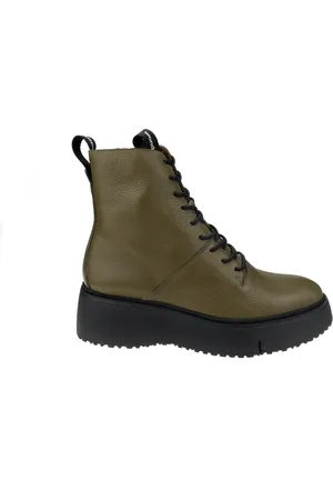 Wonders Dames, Schoenen, Groen, Maat: 36 EU Leer