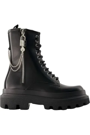 Dolce & Gabbana Dames, Schoenen, Zwart, Maat: 40 EU Leer