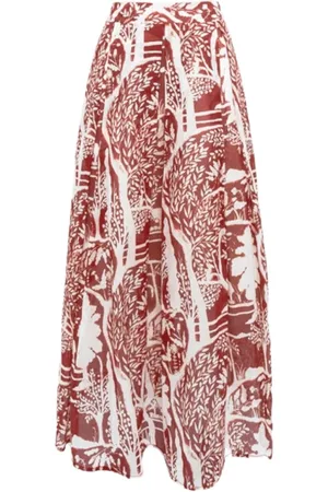 ALPHA STUDIO Dames, Rokken, Rood, Maat: XS