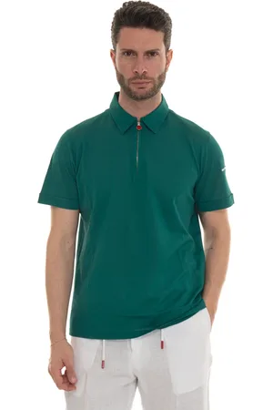 Kiton Heren, Tops, Groen, Maat: XL Katoen