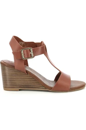 Kickers Dames, Schoenen, Bruin, Maat: 39 EU Leer