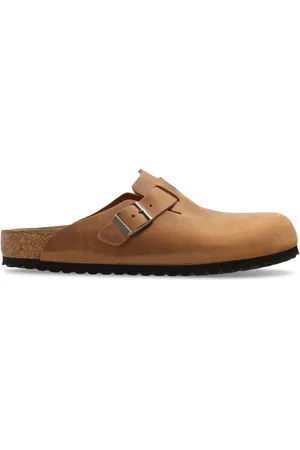 Birkenstock Heren, Schoenen, Bruin, Maat: 43 EU Leer