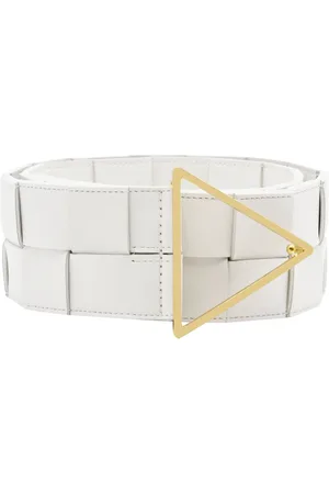 Bottega Veneta Dames, Accessoires, Wit, Maat: 70 CM Leer