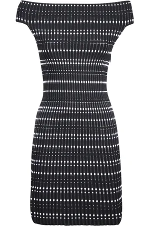 Alexander McQueen Dames, Jurken, Zwart, Maat: S Viscose