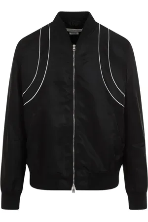 Alexander McQueen Heren, Jassen, Zwart, Maat: XL Polyamide
