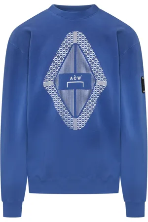 A-cold-wall* Heren, Sweatshirts & Hoodies, Blauw, Maat: S