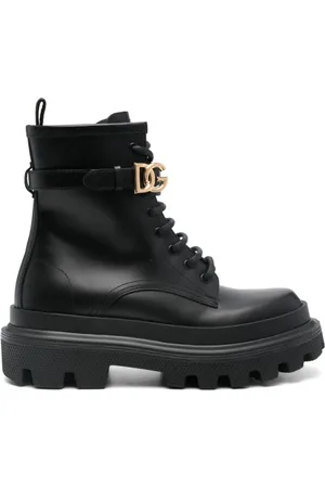 Dolce & Gabbana Dames, Schoenen, Zwart, Maat: 36 EU Leer