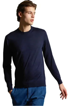 COLOMBO Heren, Truien, Blauw, Maat: 3XL Wol