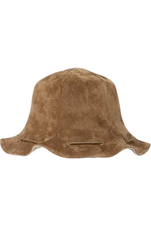 HENDER SCHEME Heren, Accessoires, Bruin, Maat: ONE Size Suède