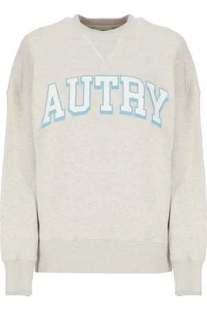 Autry Dames, Sweatshirts & Hoodies, Grijs, Maat: XS Katoen