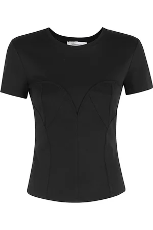 BLUMARINE Dames, Tops, Zwart, Maat: M