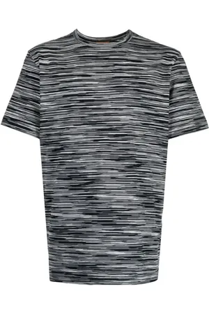 Missoni Heren, Tops, Zwart, Maat: S Katoen