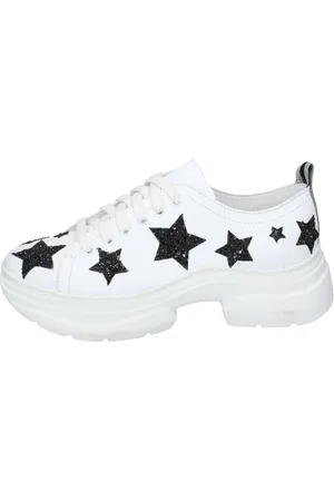 Stokton Dames, Schoenen, Wit, Maat: 37 EU Leer