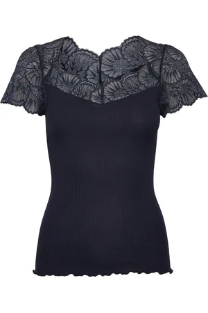 Rosemunde Dames, Blouses & Shirts, Blauw, Maat: S Katoen