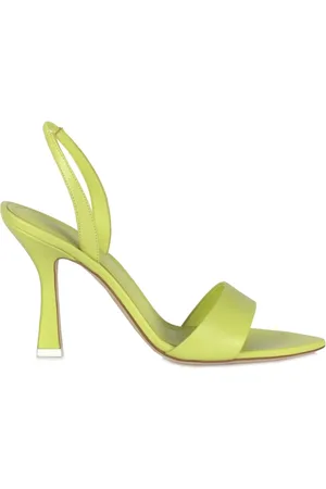 3Juin Dames, Schoenen, Groen, Maat: 40 EU Leer