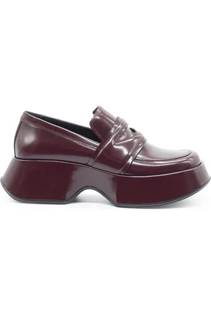vic matiè Dames, Schoenen, Rood, Maat: 36 1/2 EU Leer