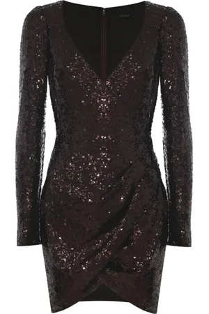 Kocca Dames, Jurken, Bruin, Maat: XL