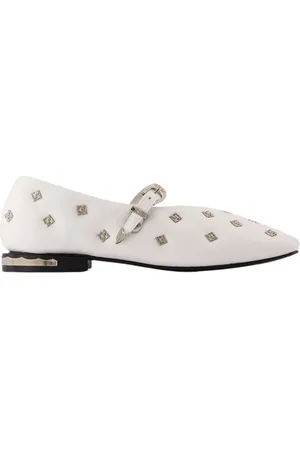 TOGA PULLA Dames, Schoenen, Wit, Maat: 35 EU Leer