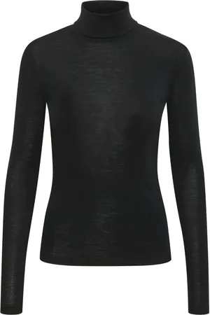 Gestuz Dames, Truien, Zwart, Maat: L Wol