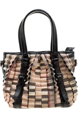 Burberry Dames, Pre-owned, Veelkleurig, Maat: ONE Size Leer