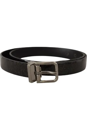 Dolce & Gabbana Heren, Accessoires, Zwart, Maat: 90 CM Leer
