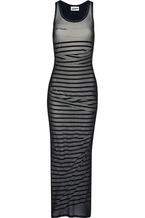 Jean Paul Gaultier Dames, Jurken, Blauw, Maat: S