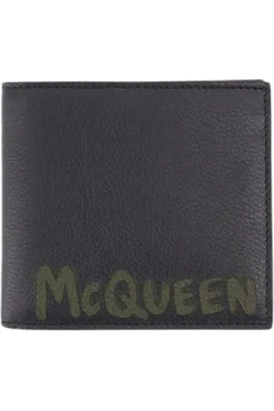 Alexander McQueen Heren, Accessoires, Zwart, Maat: ONE Size Leer