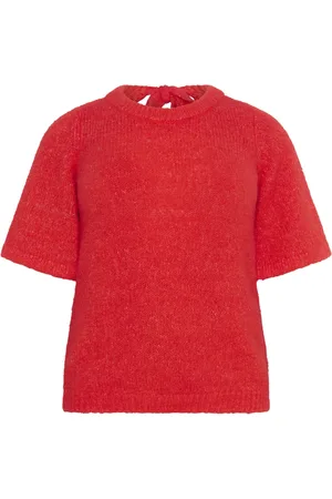 Kaffe Dames, Truien, Rood, Maat: S Wol