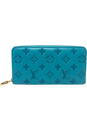 LOUIS VUITTON Dames, Pre-owned, Blauw, Maat: ONE Size Leer