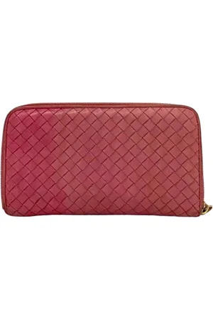 Bottega Veneta Dames, Pre-owned, Roze, Maat: ONE Size Leer