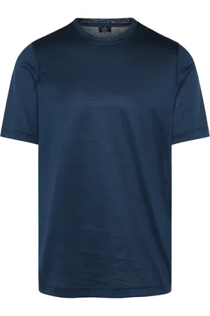 BARBA Heren, Tops, Blauw, Maat: 3XL Katoen