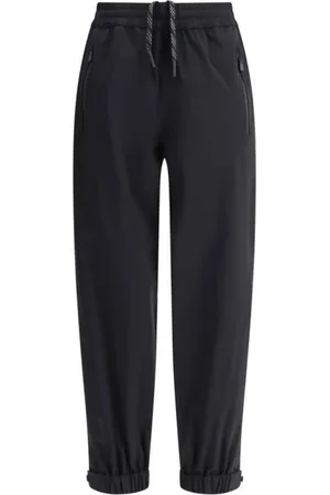 Moncler Dames, Broeken, Zwart, Maat: XS Polyamide