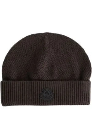 Moncler Unisex, Accessoires, Bruin, Maat: ONE Size Wol