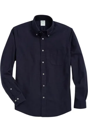 Brooks Brothers Heren, Overhemden, Blauw, Maat: M Katoen