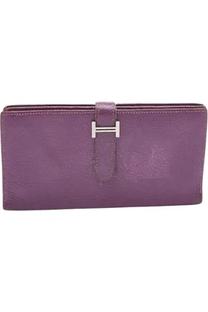 Hermès Dames, Pre-owned, Paars, Maat: ONE Size Leer