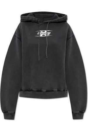 Alexander Wang Dames, Sweatshirts & Hoodies, Grijs, Maat: L Katoen