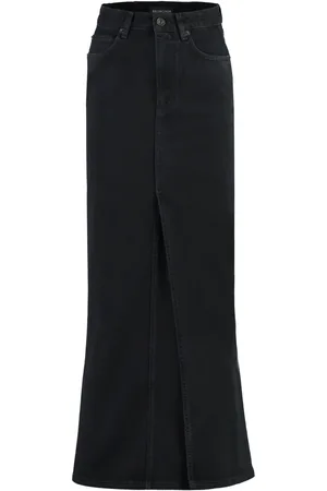Balenciaga Dames, Rokken, Zwart, Maat: XS Denim