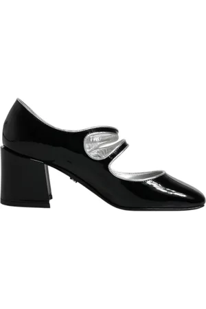 Dolce & Gabbana Dames, Schoenen, Zwart, Maat: 35 EU Leer