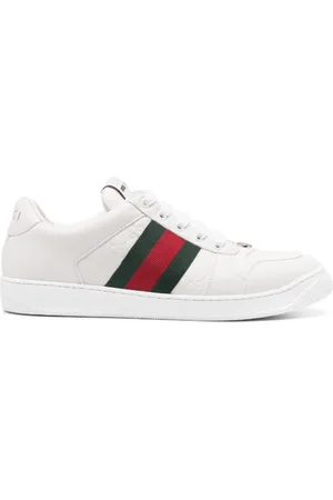 Gucci Heren, Schoenen, Wit, Maat: 41 1/2 EU Leer