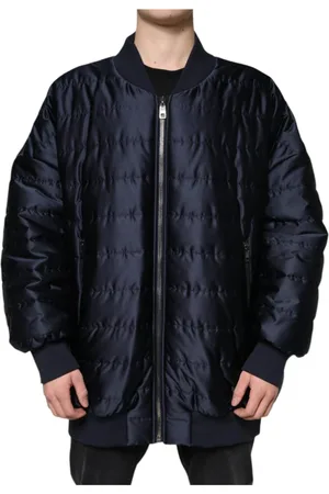 Dolce & Gabbana Heren, Jassen, Blauw, Maat: 3XL Nylon