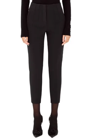 Blugirl Dames, Broeken, Zwart, Maat: L