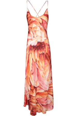 Roberto Cavalli Dames, Jurken, Veelkleurig, Maat: XS Zijde