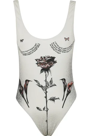 Jean Paul Gaultier Dames, Badkleding, Wit, Maat: L