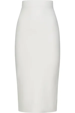 Victoria Beckham Dames, Rokken, Wit, Maat: S Viscose