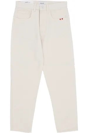 AMISH Heren, Jeans, Wit, Maat: W36 Katoen