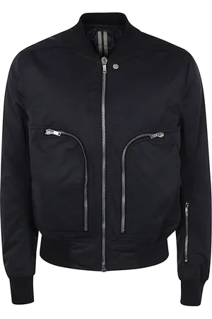 Rick Owens Heren, Jassen, Zwart, Maat: L Katoen