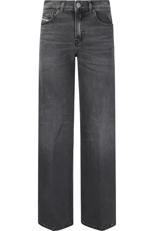 Diesel Dames, Jeans, Grijs, Maat: W27 Katoen