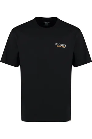 Dickies Heren, Tops, Zwart, Maat: S Katoen