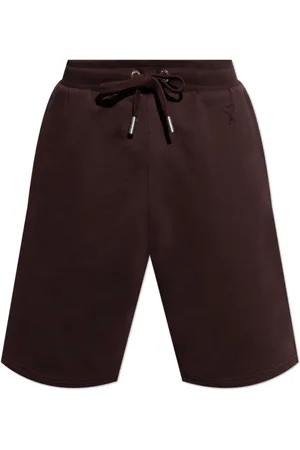 Ami Heren, Korte broeken, Rood, Maat: 2XL Katoen