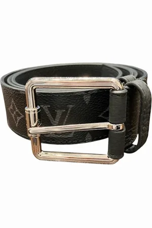 LOUIS VUITTON Heren, Pre-owned, Zwart, Maat: ONE Size Leer